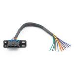 Cavo di prolunga OBD 2 della linea di apertura del cavo OBD a 16 pin 18 AWG, lunghezza del cavo: 30 cm, 30cm 18AWG