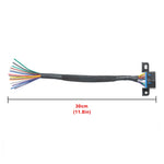 Cavo di prolunga OBD 2 della linea di apertura del cavo OBD a 16 pin 18 AWG, lunghezza del cavo: 30 cm, 30cm 18AWG