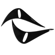 Coppia adesivi decorativi morbidi per sopracciglia per lampada posteriore per auto per Toyota GT86 2013-2020, For Toyota GT86 2013-2020 Rear