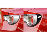 Coppia adesivi decorativi morbidi per sopracciglia per lampada posteriore per auto per Toyota GT86 2013-2020, For Toyota GT86 2013-2020 Rear