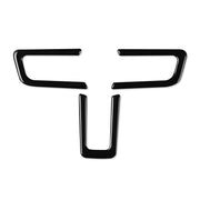 Per Ford Mustang 2015-2020 Adesivo decorativo per cornice dei pulsanti del volante dell'auto, guida a destra e a sinistra universale, Steering Wheel Button Frame