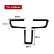 Per Ford Mustang 2015-2020 Adesivo decorativo per cornice dei pulsanti del volante dell'auto, guida a destra e a sinistra universale, Steering Wheel Button Frame