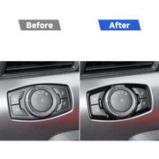 Per Ford Mustang 2015-2020 Adesivo decorativo faro auto, guida sinistra e destra universale, Headlight
