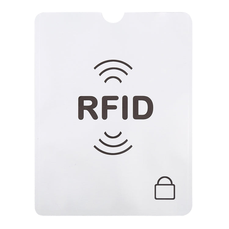 Protettore per libretto di passaporto con custodia antifurto RFID in foglio di alluminio da 20 pezzi, dimensioni: 13,5 * 10,5 cm, RFID 100pcs