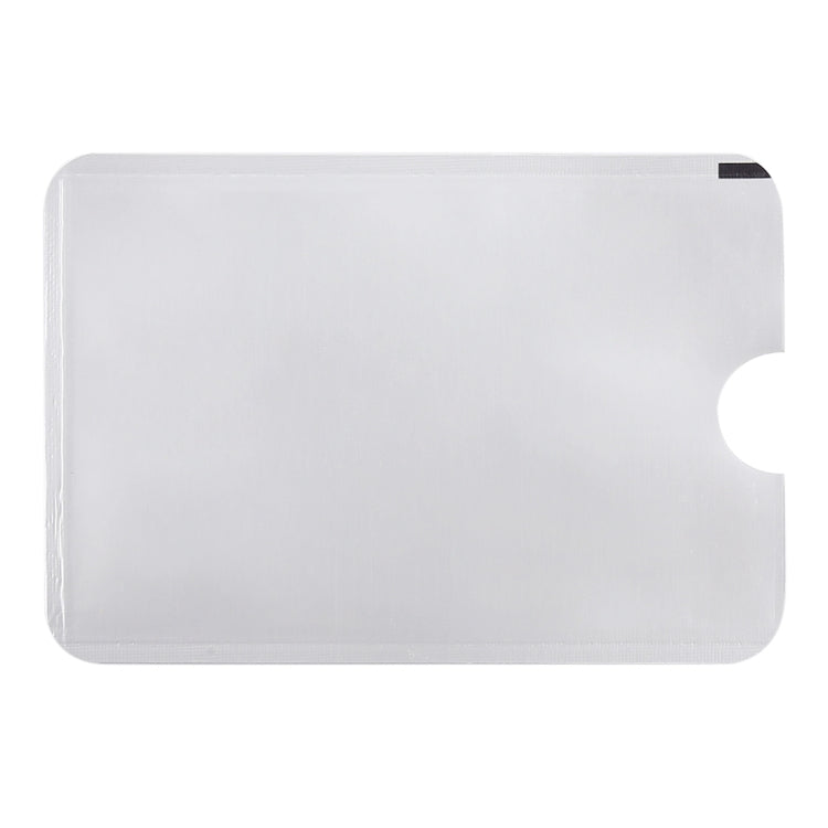 Protezione per carte con custodia antifurto RFID in foglio di alluminio da 20 pezzi, dimensioni: 9,1 * 6,3 cm, RFID SAFE 100pcs