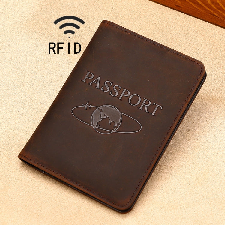TP-8296 Porta passaporto da viaggio in pelle RFID multifunzionale