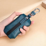 TP-9016 Borsa portachiavi per auto con cerniera impermeabile con texture litchi
