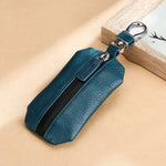 TP-9016 Borsa portachiavi per auto con cerniera impermeabile con texture litchi