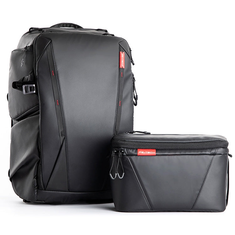 PGYTECH P-CB-020 Zaino a doppia spalla da esterno antiurto impermeabile 2 in 1 + Borsa a tracolla singola, P-CB-020