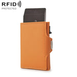 CH0727-1 Pacchetto di carte multifunzionali con cerniera RFID in fibra di carbonio