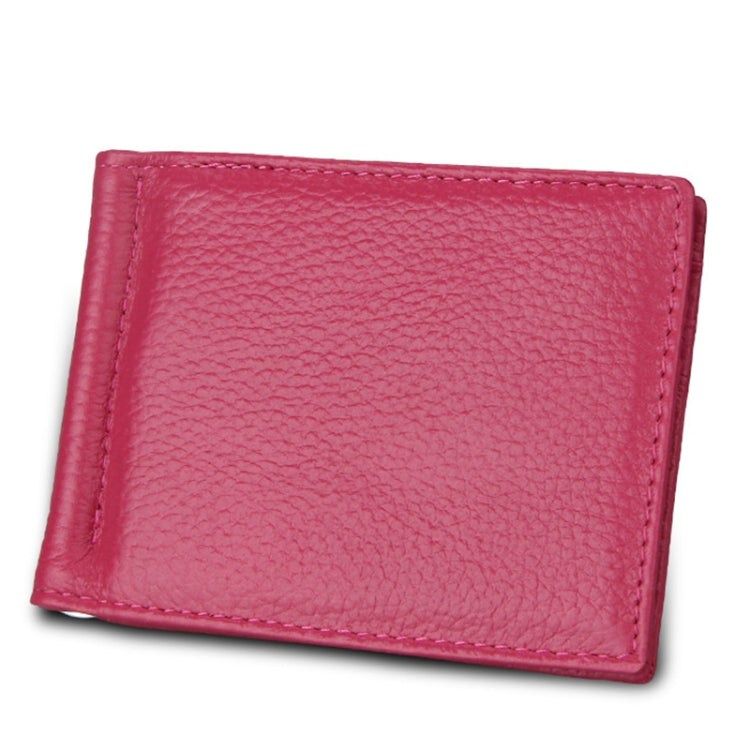 Porta carte di credito Porta carte di credito con texture litchi in pelle di vacchetta Porta carte di credito con blocco RFID Custodia protettiva con 6 slot per carte, Dimensioni: 110 * 82 * 8 mm