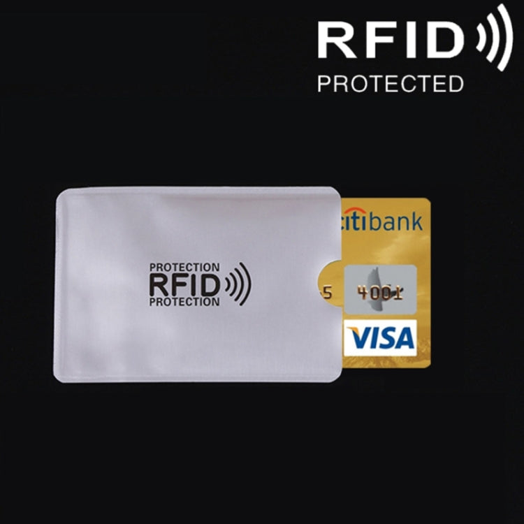 Custodia porta carte con blocco RFID in alluminio 9,3x6,5 cm