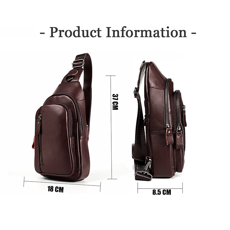 6027 Borsa a tracolla da uomo Borsa a tracolla multifunzione casual