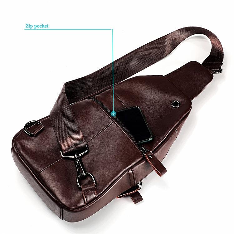 6027 Borsa a tracolla da uomo Borsa a tracolla multifunzione casual