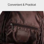 6027 Borsa a tracolla da uomo Borsa a tracolla multifunzione casual