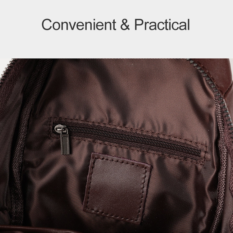 6027 Borsa a tracolla da uomo Borsa a tracolla multifunzione casual