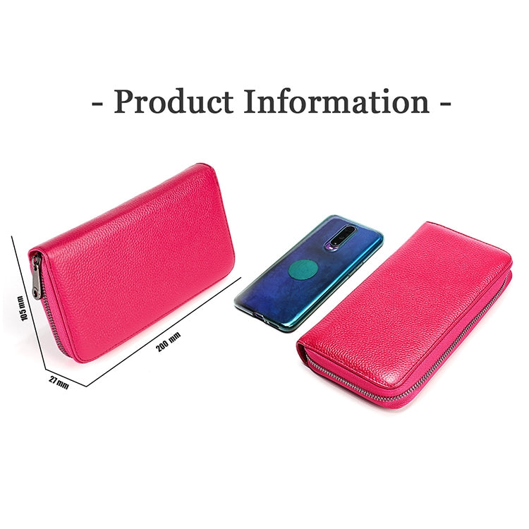KB196 Portafoglio con pacchetto di carte per organo RFID antimagnetico multifunzione a 36 bit di grande capacità in pelle primo fiore