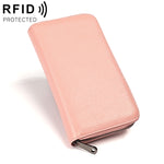 KB196 Portafoglio con pacchetto di carte per organo RFID antimagnetico multifunzione a 36 bit di grande capacità in pelle primo fiore