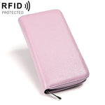 KB196 Portafoglio con pacchetto di carte per organo RFID antimagnetico multifunzione a 36 bit di grande capacità in pelle primo fiore