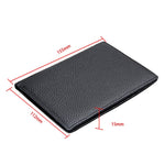 8219 Pacchetto passaporto porta carte multifunzionale RFID antimagnetico da uomo, 8219