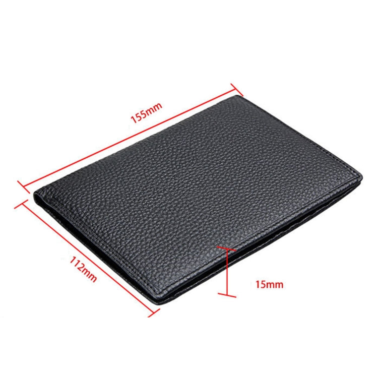 8219 Pacchetto passaporto porta carte multifunzionale RFID antimagnetico da uomo, 8219