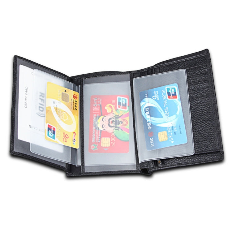 8219 Pacchetto passaporto porta carte multifunzionale RFID antimagnetico da uomo, 8219