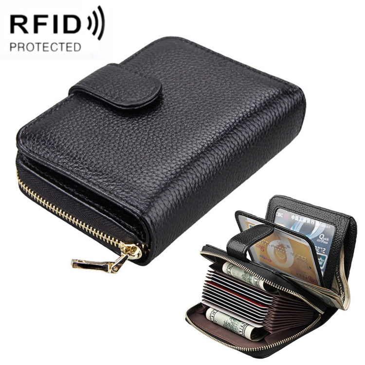 KB132 Portafoglio multifunzionale RFID/borsa per carte/pacchetto patente di guida in pelle di mucca pieno fiore stile femminile
