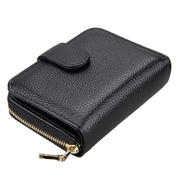 KB132 Portafoglio multifunzionale RFID/borsa per carte/pacchetto patente di guida in pelle di mucca pieno fiore stile femminile
