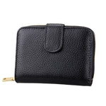 KB132 Portafoglio multifunzionale RFID/borsa per carte/pacchetto patente di guida in pelle di mucca pieno fiore stile femminile