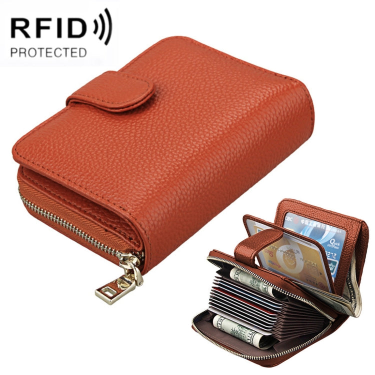 KB132 Portafoglio multifunzionale RFID/borsa per carte/pacchetto patente di guida in pelle di mucca pieno fiore stile femminile
