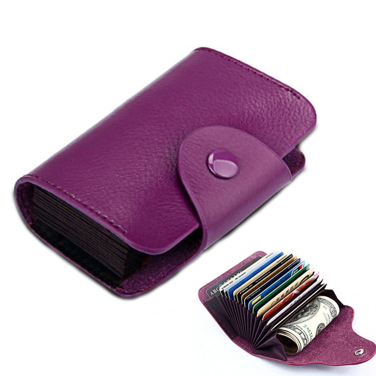 KB39 Pacchetto di carte color caramello per borsa per organo in vera pelle semplice e alla moda