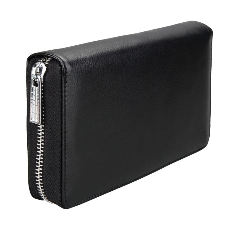 Pacchetto passaporto in vera pelle stile lungo antimagnetico RFID di grande capacità / Pacchetto multifunzionale e con molti slot per carte