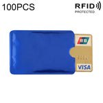Custodia per carta di credito con blocco RFID in foglio di alluminio da 20 pezzi, dimensioni: 9 x 6,3 cm