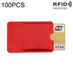 Custodia per carta di credito con blocco RFID in foglio di alluminio da 20 pezzi, dimensioni: 9 x 6,3 cm