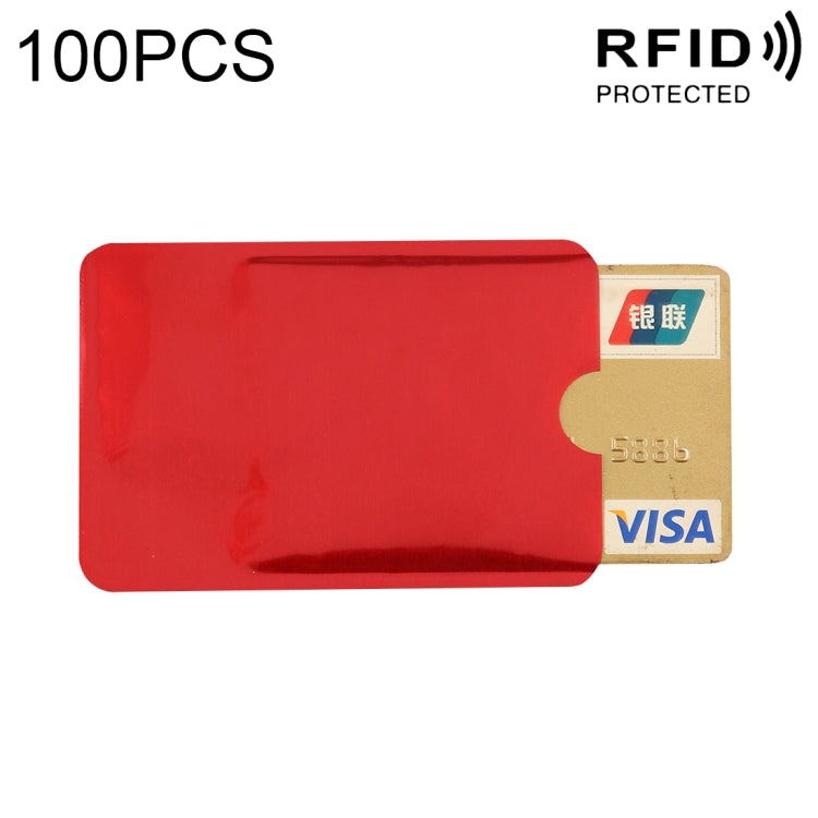 Custodia per carta di credito con blocco RFID in foglio di alluminio da 20 pezzi, dimensioni: 9 x 6,3 cm