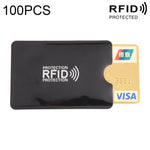 Custodia per carta di credito con blocco RFID in foglio di alluminio da 20 pezzi, dimensioni: 9 x 6,3 cm