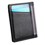 KB173 Borsa per certificati porta carte in pelle con texture ultrasottile litchi