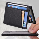 KB173 Borsa per certificati porta carte in pelle con texture ultrasottile litchi