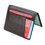KB173 Borsa per certificati porta carte in pelle con texture ultrasottile litchi