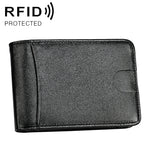 KB186 Porta carte di credito in pelle con texture Mini Crazy Horse RFID antimagnetico per uomo e donna