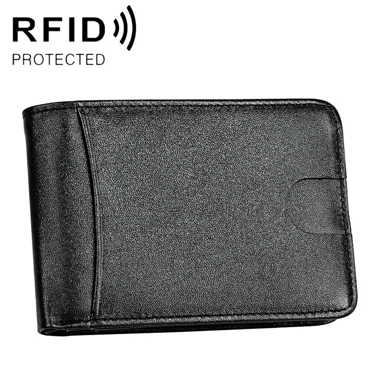 KB186 Porta carte di credito in pelle con texture Mini Crazy Horse RFID antimagnetico per uomo e donna