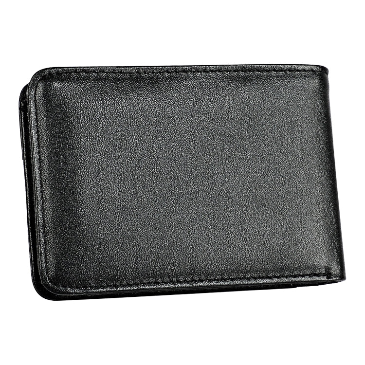 KB186 Porta carte di credito in pelle con texture Mini Crazy Horse RFID antimagnetico per uomo e donna
