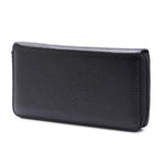 902 Borsa per cellulare con portafoglio a mano di grande capacità con texture Litchi RFID antimagnetica con slot per carte