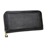 906 Borsa per cellulare con portafoglio a mano di grande capacità con texture Litchi RFID antimagnetica con slot per carte