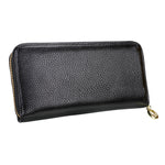 906 Borsa per cellulare con portafoglio a mano di grande capacità con texture Litchi RFID antimagnetica con slot per carte