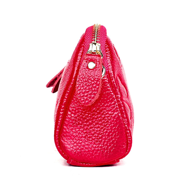 2026 Borsa a conchiglia multifunzionale con texture Litchi da donna di grande capacità con slot per carte
