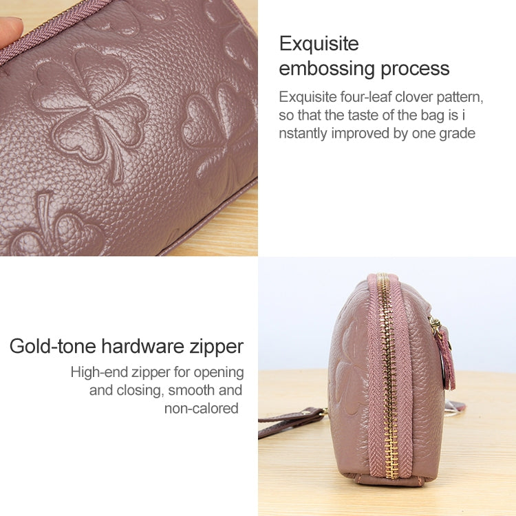 2026 Borsa a conchiglia multifunzionale con texture Litchi da donna di grande capacità con slot per carte