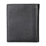 Borsa portafoglio in pelle con texture Crazy Horse RFID
