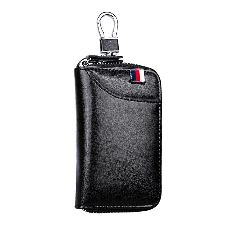 9102 Borsa porta chiavi in pelle con cerniera multifunzione appesa alla vita