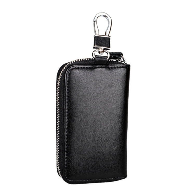 9102 Borsa porta chiavi in pelle con cerniera multifunzione appesa alla vita